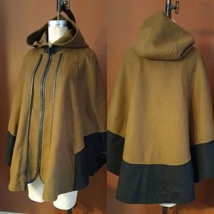 Zara Woman Wool Cape